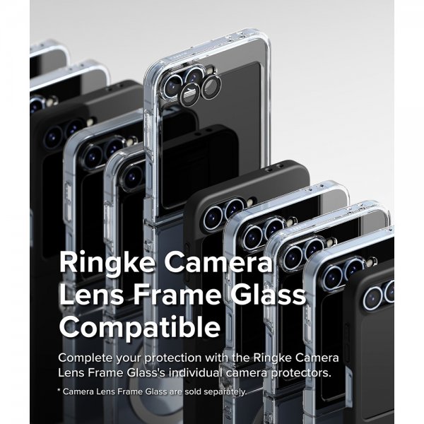 Ringke Samsung Galaxy Z Flip 6/Flip 7 FE Kamerabeskyttelse Kamera Linse Ramme 2-pak