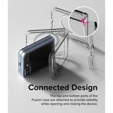 Ringke Samsung Galaxy Z Flip 6/Flip 7 FE Cover Fusion Magnetic Transparent