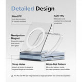 Ringke Samsung Galaxy Z Flip 6/Flip 7 FE Cover Fusion Magnetic Transparent