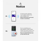 Ringke Samsung Galaxy Z Flip 6/Flip 7 FE Cover Fusion Magnetic Transparent