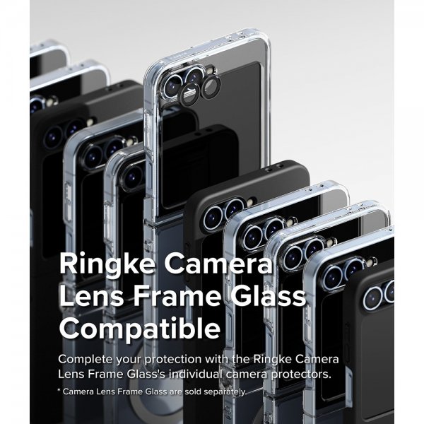 Ringke Samsung Galaxy Z Flip 6/Flip 7 FE Cover Fusion Transparent