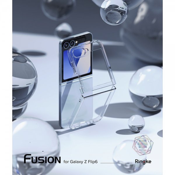 Ringke Samsung Galaxy Z Flip 6/Flip 7 FE Cover Fusion Transparent