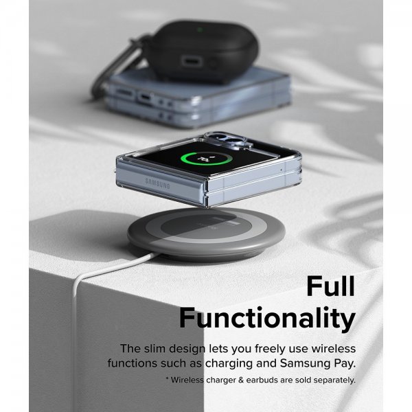 Ringke Samsung Galaxy Z Flip 6/Flip 7 FE Cover Fusion Transparent