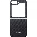 Pitaka Samsung Galaxy Z Flip 6 Cover MagEZ Case 5 Sort/Grå Twill