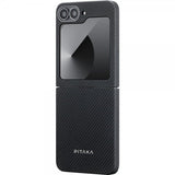 Pitaka Samsung Galaxy Z Flip 6 Cover MagEZ Case 5 Sort/Grå Twill