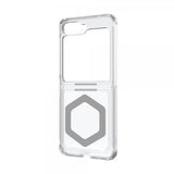 Urban Armor Gear (UAG) Samsung Galaxy Z Flip 6/Flip 7 FE Cover Plyo Pro MagSafe Ice/Silver