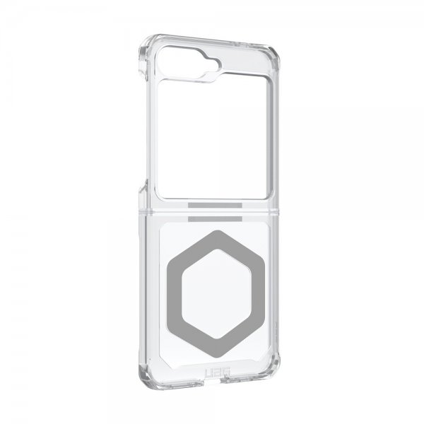 Urban Armor Gear (UAG) Samsung Galaxy Z Flip 6/Flip 7 FE Cover Plyo Pro MagSafe Ice/Silver