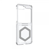 Urban Armor Gear (UAG) Samsung Galaxy Z Flip 6/Flip 7 FE Cover Plyo Pro MagSafe Ice/Silver