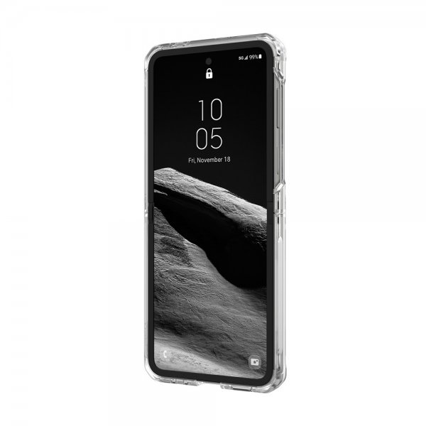 Urban Armor Gear (UAG) Samsung Galaxy Z Flip 6/Flip 7 FE Cover Plyo Pro MagSafe Ice/Silver