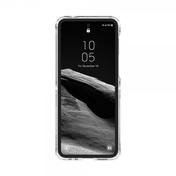 Urban Armor Gear (UAG) Samsung Galaxy Z Flip 6/Flip 7 FE Cover Plyo Pro MagSafe Ice/Silver