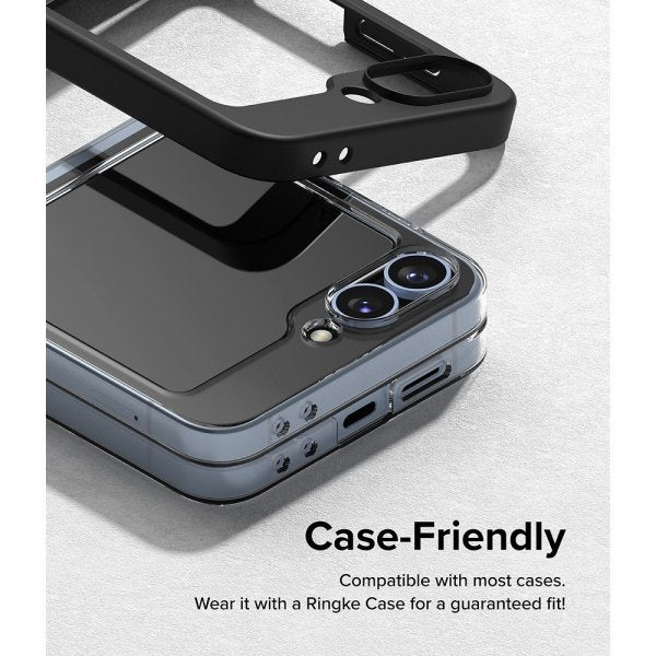 Ringke Samsung Galaxy Z Flip 6/Flip 7 FE Skærmbeskyttelse Cover Display Protector Glass 2-pak