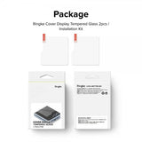 Ringke Samsung Galaxy Z Flip 6/Flip 7 FE Skærmbeskyttelse Cover Display Protector Glass 2-pak