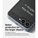 Ringke Samsung Galaxy Z Flip 6/Flip 7 FE Skærmbeskyttelse Cover Display Protector Glass 2-pak