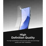 Ringke Samsung Galaxy Z Flip 6/Flip 7 FE Skærmbeskyttelse Dual Easy Film 2-pak