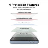 Ringke Samsung Galaxy Z Flip 6/Flip 7 FE Skærmbeskyttelse Dual Easy Film 2-pak