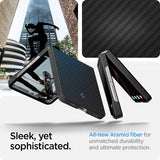 Spigen Samsung Galaxy Z Flip 7 Cover Air Skin Aramid Sort