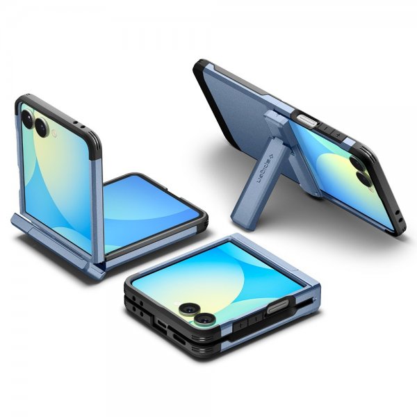 Spigen Samsung Galaxy Z Flip 7 Cover Tough Armor Pro MagFit Sierra Blue