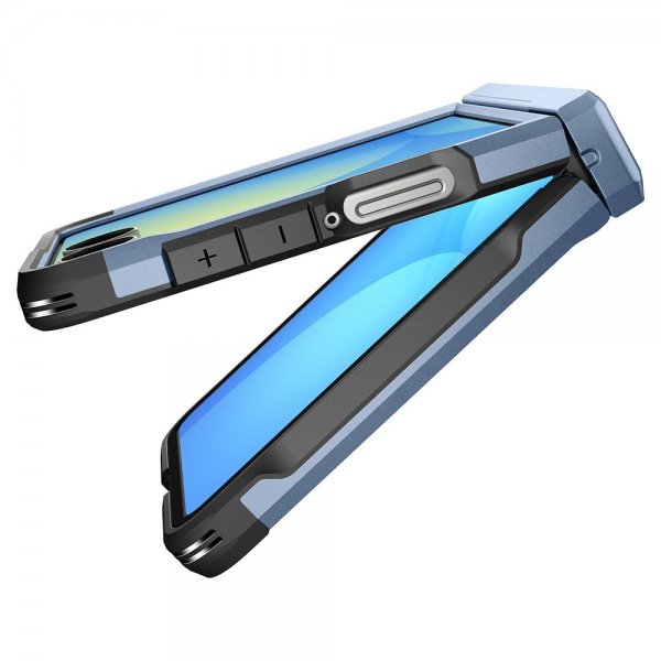 Spigen Samsung Galaxy Z Flip 7 Cover Tough Armor Pro MagFit Sierra Blue