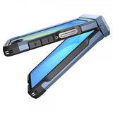 Spigen Samsung Galaxy Z Flip 7 Cover Tough Armor Pro MagFit Sierra Blue