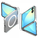 Spigen Samsung Galaxy Z Flip 7 Cover Ultra Hybrid Pro MagFit Clear White