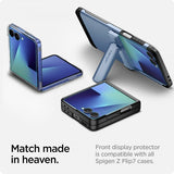 Spigen Samsung Galaxy Z Flip 7 Skærmbeskyttelse GLAS.tR EZ Fit 2-pak