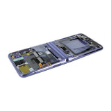 Samsung Galaxy Z Flip Skærm med LCD Display Original - Lilla
