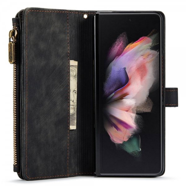 CaseMe Samsung Galaxy Z Fold 4 Etui C30-serie sort