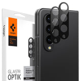 Spigen Samsung Galaxy Z Fold 4 Kamerabeskyttelsesglas.tR Optik 2-pak Sort