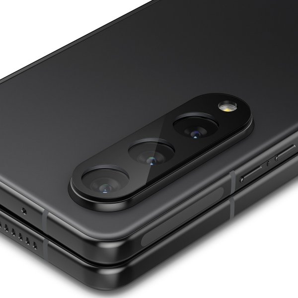Spigen Samsung Galaxy Z Fold 4 Kamerabeskyttelsesglas.tR Optik 2-pak Sort