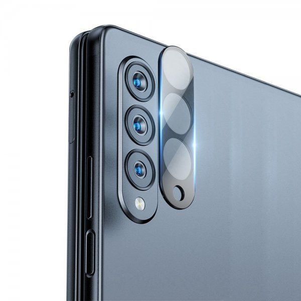 Enkay Samsung Galaxy Z Fold 4 Kamerabeskyttelse i Hærdet Glas Sort