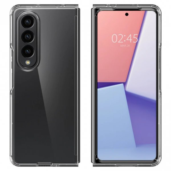 Spigen Samsung Galaxy Z Fold 4 Cover Crystal Hybrid Crystal Clear