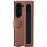 Nillkin Samsung Galaxy Z Fold 5 Cover Aoge Series Brun