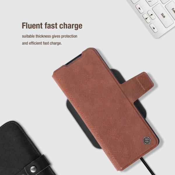 Nillkin Samsung Galaxy Z Fold 5 Cover Aoge Series Brun