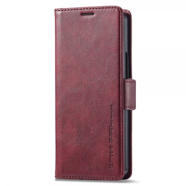 Lc.Imeeke Samsung Galaxy Z Fold 5 Cover med Kortrum Flip Rød
