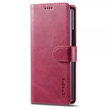 Lc.Imeeke Samsung Galaxy Z Fold 5 Cover med Kortrum Magenta