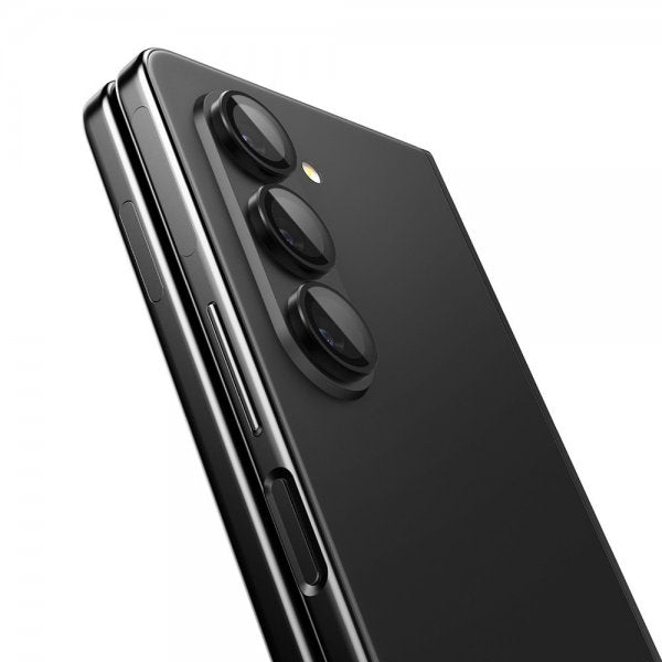 Spigen Samsung Galaxy Z Fold 5 Kamerabeskyttelse GLAS.tR EZ Fit Optik Pro 2-pak Sort