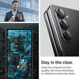 Spigen Samsung Galaxy Z Fold 5 Kamerabeskyttelse GLAS.tR EZ Fit Optik Pro 2-pak Sort