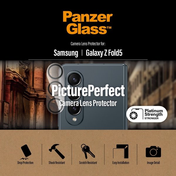 PanzerGlass Samsung Galaxy Z Fold 5 Kamerabeskyttelse PicturePerfect