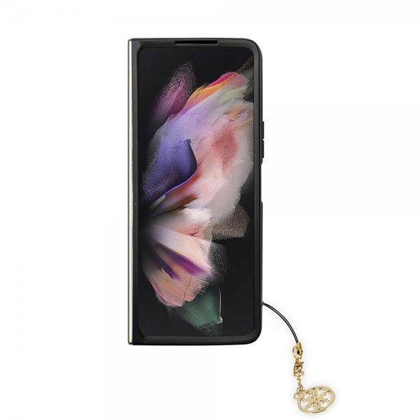 Guess Samsung Galaxy Z Fold 5 Cover 4G Charm Grå