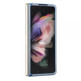 Guess Samsung Galaxy Z Fold 5 Cover 4G Metal Triangle Rhinsten Blå
