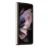 Guess Samsung Galaxy Z Fold 5 Cover 4G Metal Triangle Rhinsten Brun