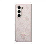 Guess Samsung Galaxy Z Fold 5 Cover 4G Metal Triangle Rhinsten Rosa