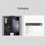 Nillkin Samsung Galaxy Z Fold 5 Cover CamShield Silky Blå