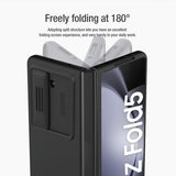 Nillkin Samsung Galaxy Z Fold 5 Cover CamShield Silky Blå