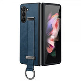 Sulada Samsung Galaxy Z Fold 5 Cover Fashion Series Blå