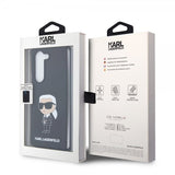Karl Lagerfeld Samsung Galaxy Z Fold 5 Cover Ikonik Metal Pin Sort