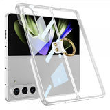 GKK Samsung Galaxy Z Fold 5 Cover med Ringholder Klar