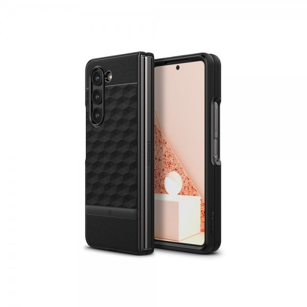 Caseology Samsung Galaxy Z Fold 5 Cover Parallax Matte Black
