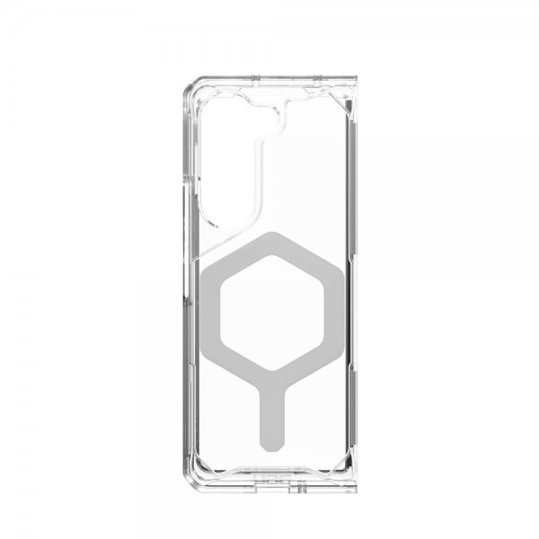 Urban Armor Gear (UAG) Samsung Galaxy Z Fold 5 Cover Plyo Pro MagSafe Ice/Silver