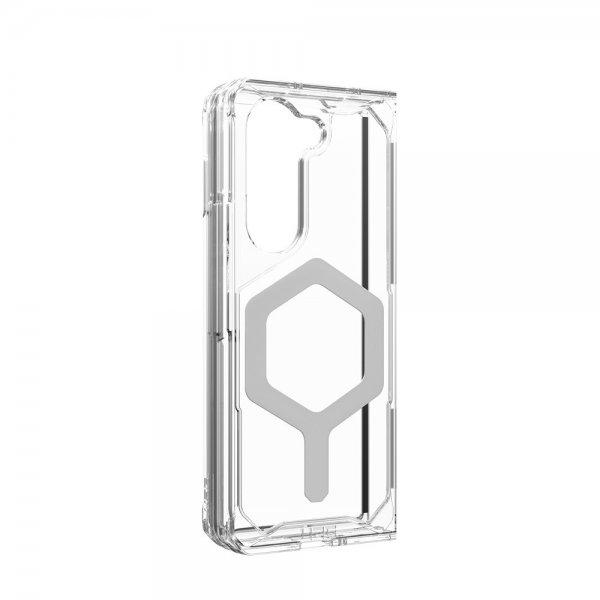 Urban Armor Gear (UAG) Samsung Galaxy Z Fold 5 Cover Plyo Pro MagSafe Ice/Silver